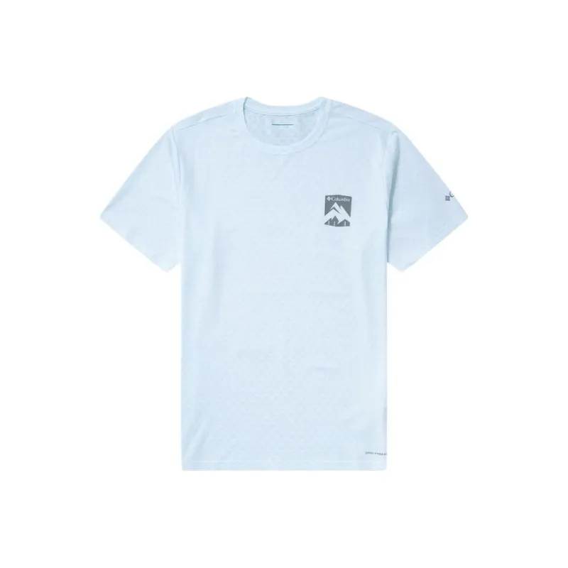 Columbia T Shirts Men Light Blue-0