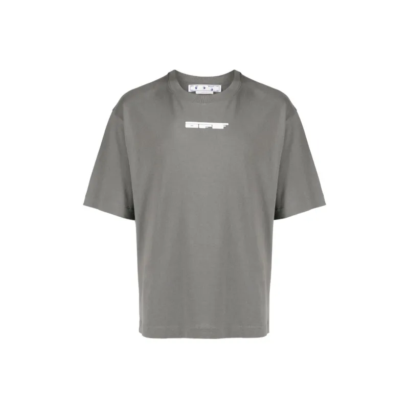 OFF WHITE T Shirts Men Gray-0