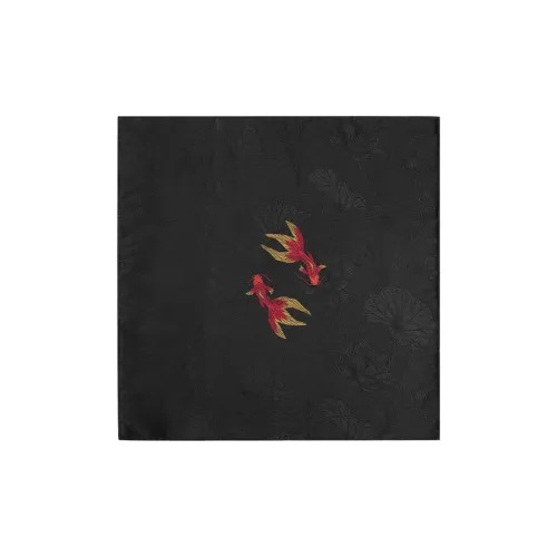WILLIAM MILTON Mulberry Silk Pocket Towel Men's Black High End Silk Square Scarf Business Casual Accessories Box
