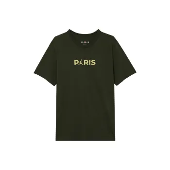 Jordan x PSG SS24 T Shirt Men's Dark Green