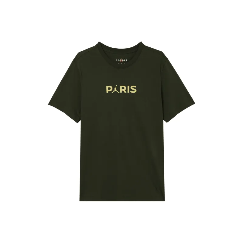 Jordan x PSG SS24 T-Shirt Men's Dark Green-0