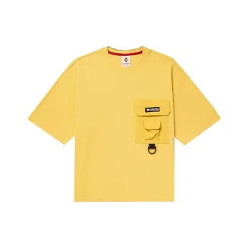 Columbia T Shirts Men Yellow