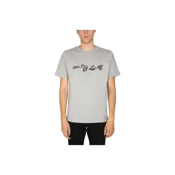 PS By Paul Smith Zebra Printed Crewneck T Shirt