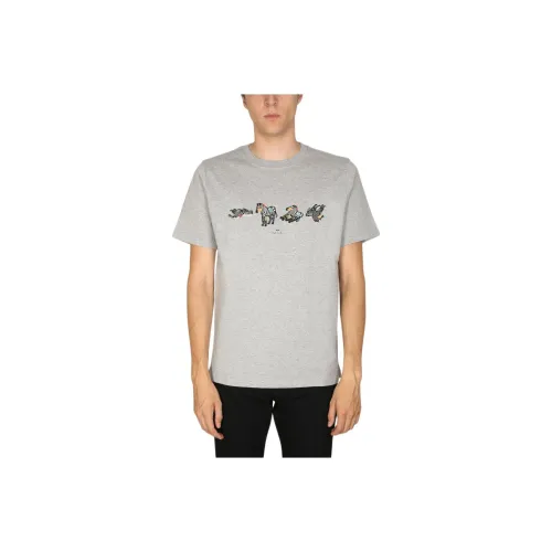 PS By Paul Smith Zebra Printed Crewneck T Shirt
