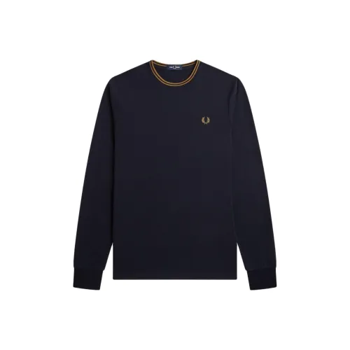 FRED PERRY Twin Tipped T-Shirt T-Shirt Men's Marine Blue