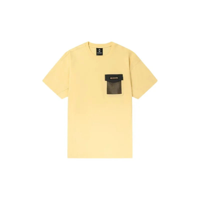 Columbia T-Shirts Men Yellow-0