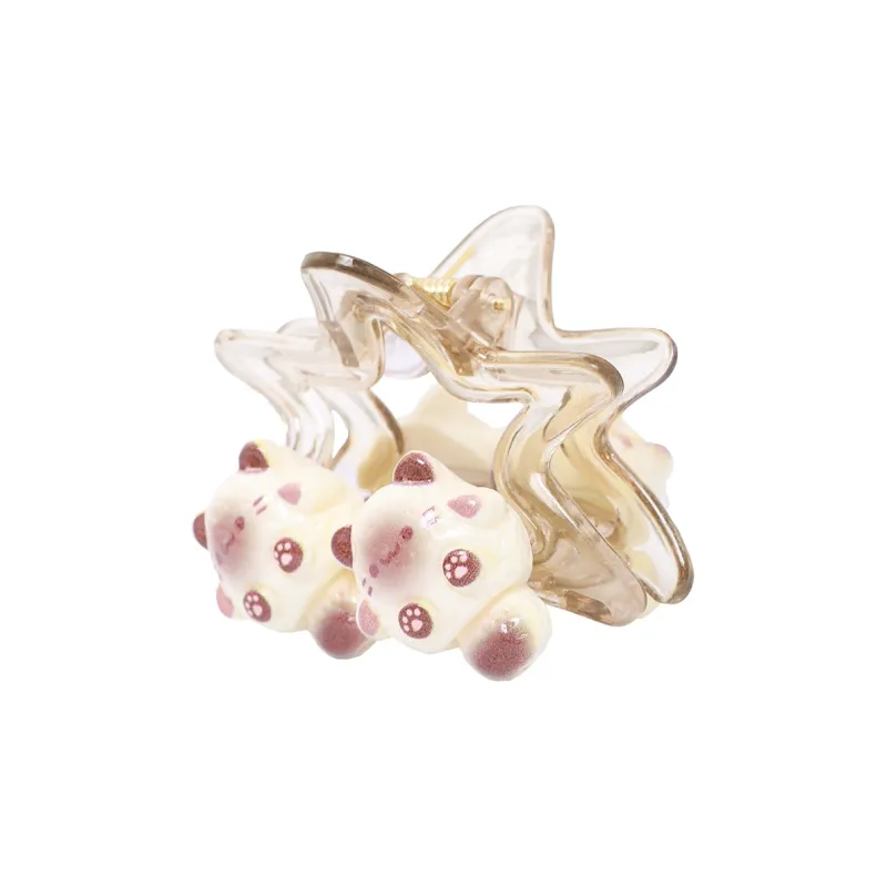 ZANC Acrylic Hair Clips Women's-6