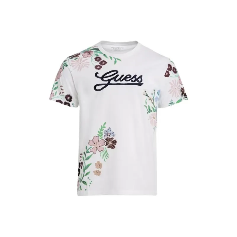 GUESS T-Shirts Men White-0