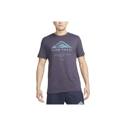 Nike T-Shirts Men Purple