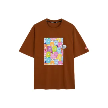Carebears X AMONSTER T-Shirts Unisex Light Brown