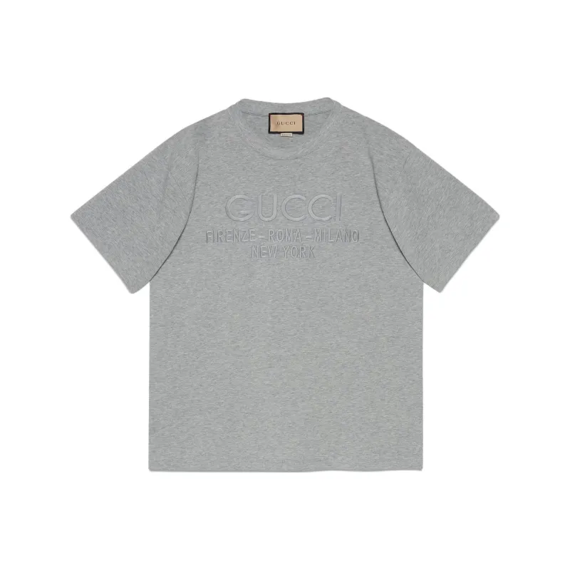 GUCCI T Shirts Men Gray-0