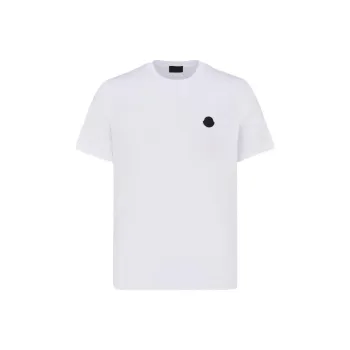 Moncler Back Vertical Logo Mens T Shirt