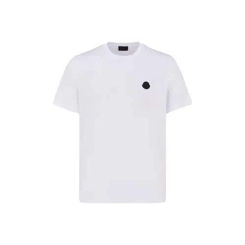 Moncler Back Vertical Logo Mens T Shirt