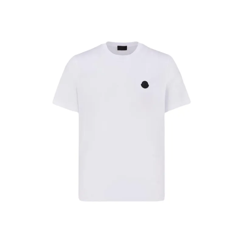 Moncler Back Vertical Logo Mens T Shirt-0