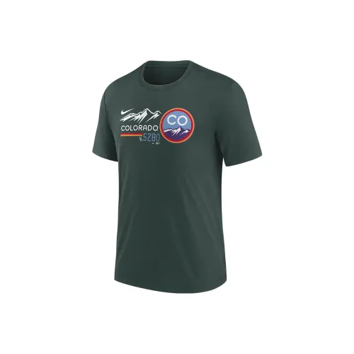 Nike T-Shirts Men Olive