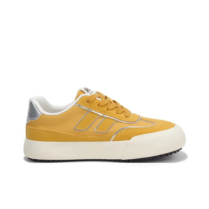Yobn Anti Slip And Wear Resistant Breathable Low Top Skateboard Shoes Women's-16