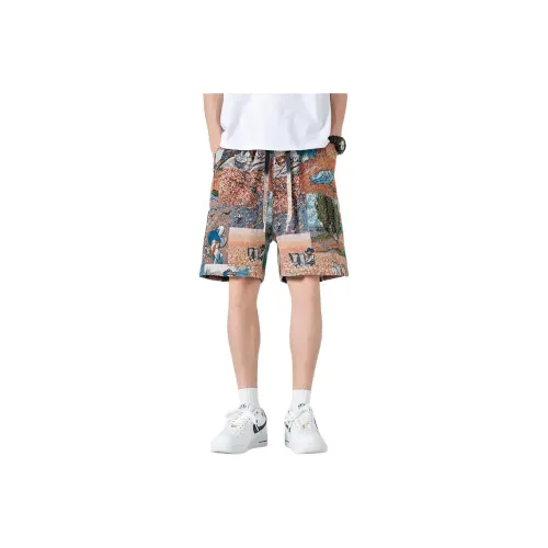 ORMY Casual Shorts Unisex Van Dyke Brown