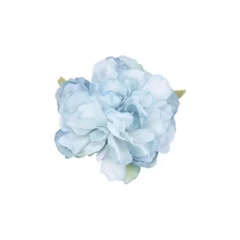 Peach Tea Solid Color Floral Hair Clips Women's