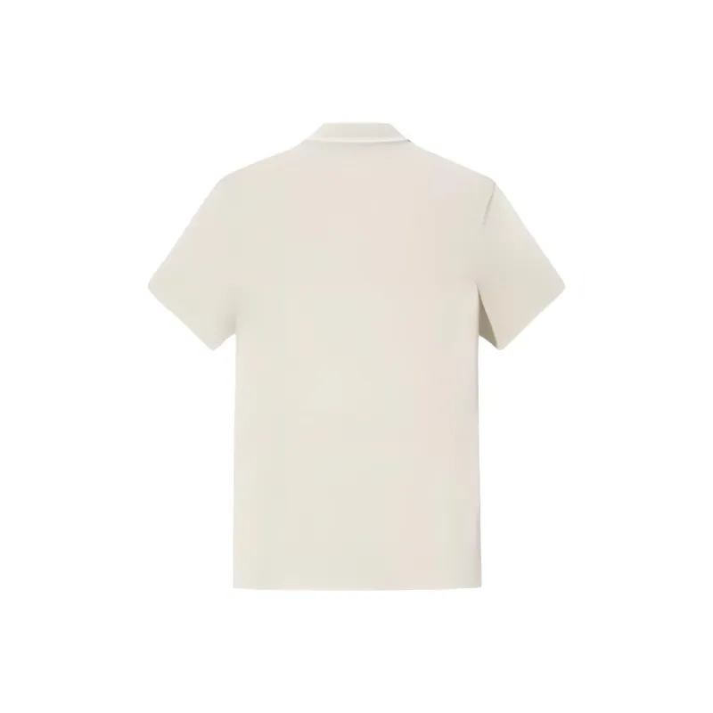 Anta Variety Training Collection Polo Shirt Women's Wheat Grain Gray-1