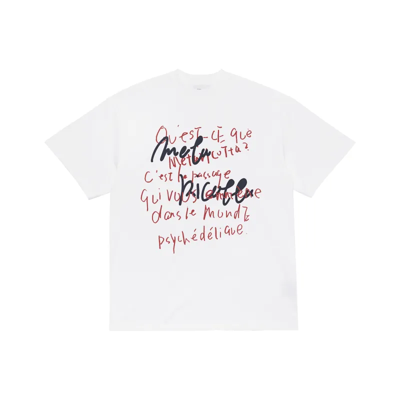 METARICOTTA T-Shirts Unisex White-0