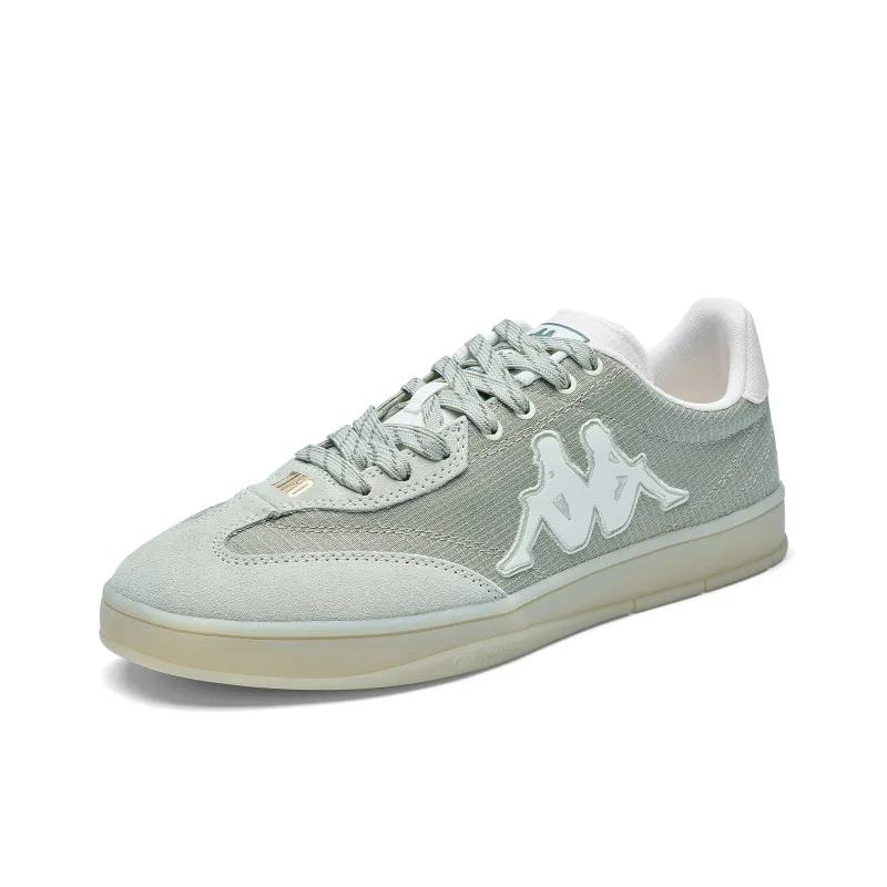 Kappa Tifo Anti Slip Wear Resistant Low Top Skateboard Shoes Unisex Green White-2