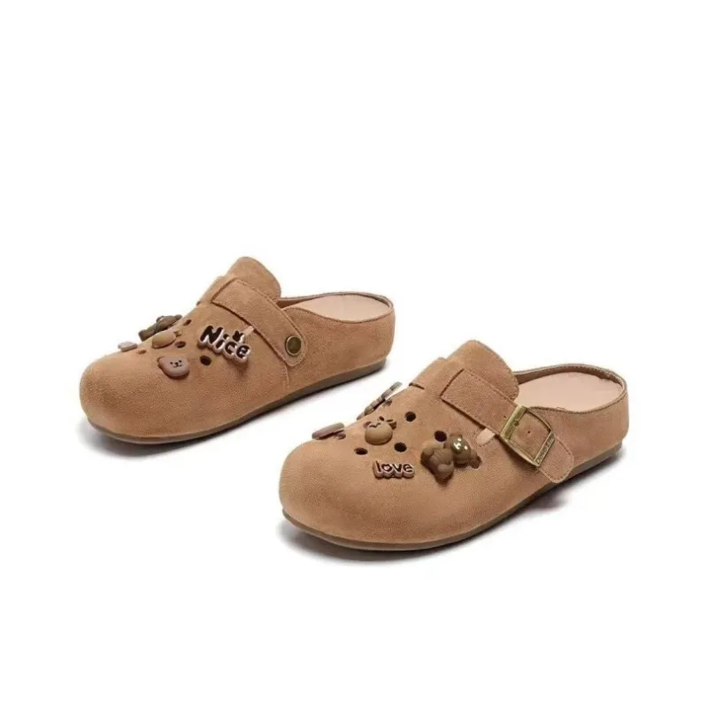 Mr.shang Cute Pet Design Odor Resistant Wrap toe Slippers Women's-2