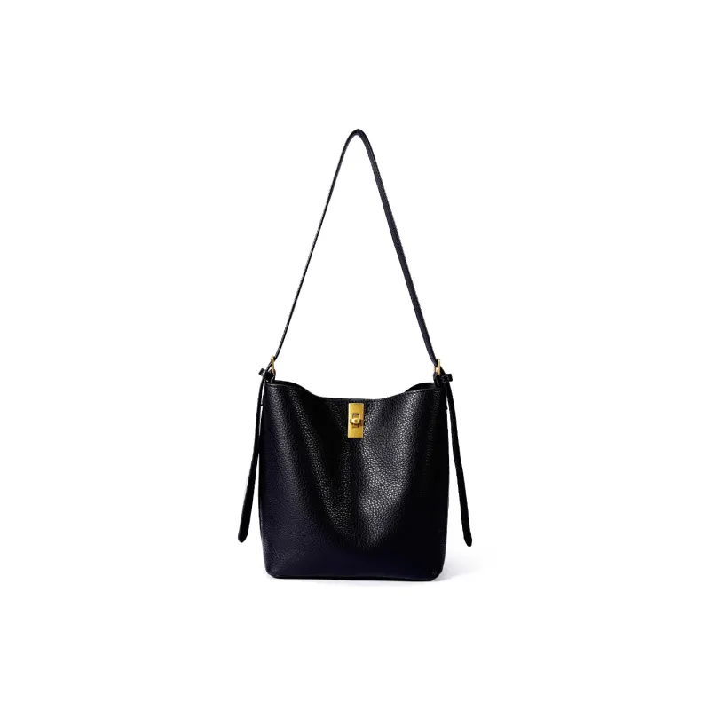 Dubaolu Synthetic Leather Shoulder Bag Regular Women's Yellow/Black-7