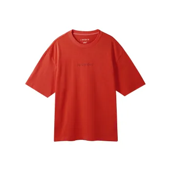 Jordan x AIR WORDMARK T Shirt Men's Red