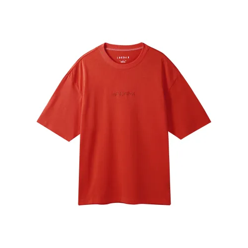 Jordan x AIR WORDMARK T Shirt Men's Red