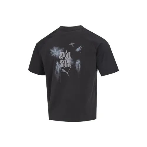 PUMA Humming 3,SS23 Chinese Culture Tribute Series T Shirt Men's Black
