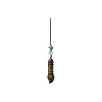 HUANAI Sandalwood Pendant With Backpack Attachment Unisex