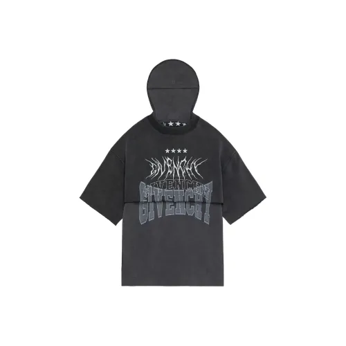 Givenchy Layered Graphic T shirt With Balaclava
