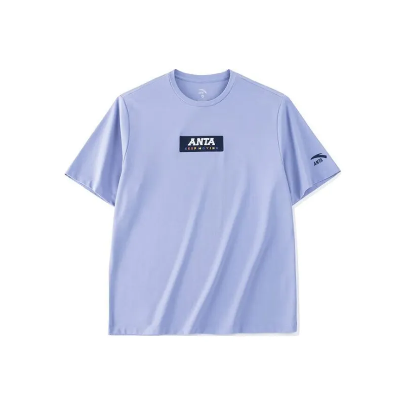 Anta Life Collection KM Collection T Shirt Unisex Freshwater Purple-0