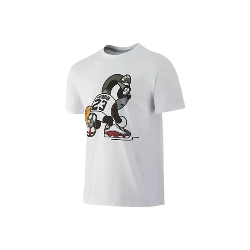 Jordan 13 T Shirts Unisex White-0