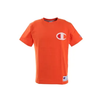 Champion Logo Patch Crew Neck T shirt