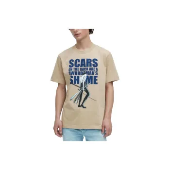 UNIQLO One Piece Collaboration Edition T Shirts Unisex Beige