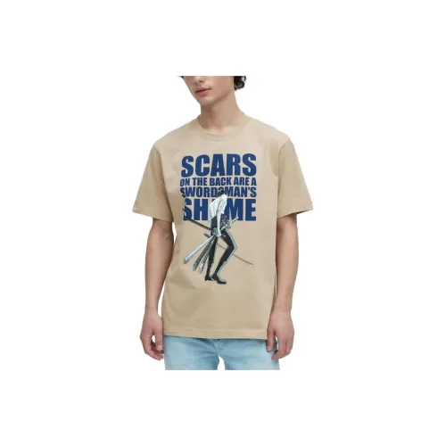 UNIQLO One Piece Collaboration Edition T Shirts Unisex Beige
