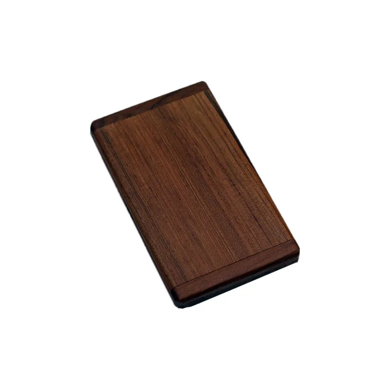 XIBI Golden Sandalwood Foldable Comb And Mirror Set Flap Mirror For On The Go Portability-4