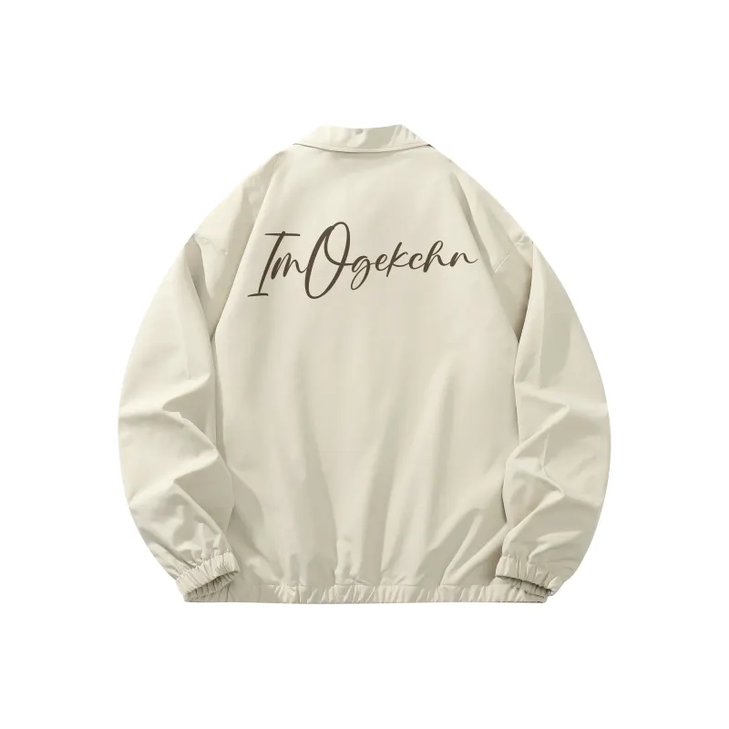 OGEK Jackets Coats Unisex Black Comes With White Stripes Short Sleeved Shirt-4