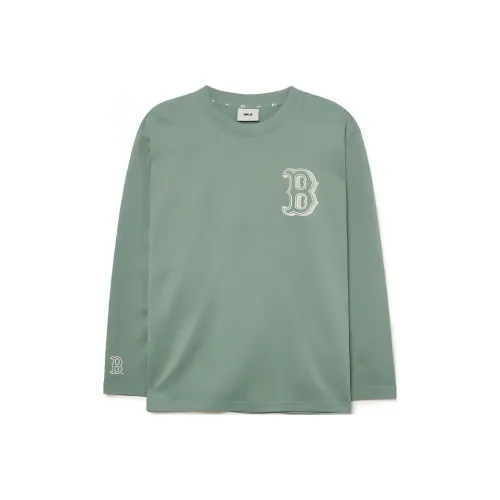MLB Basic Boston Red Sox T Shirt Unisex Pea Green