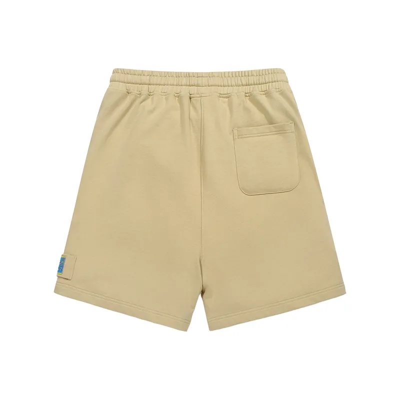 Guuka Casual Shorts Unisex Khaki-1