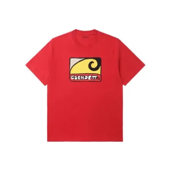 Carhartt WIP T Shirts Men Red