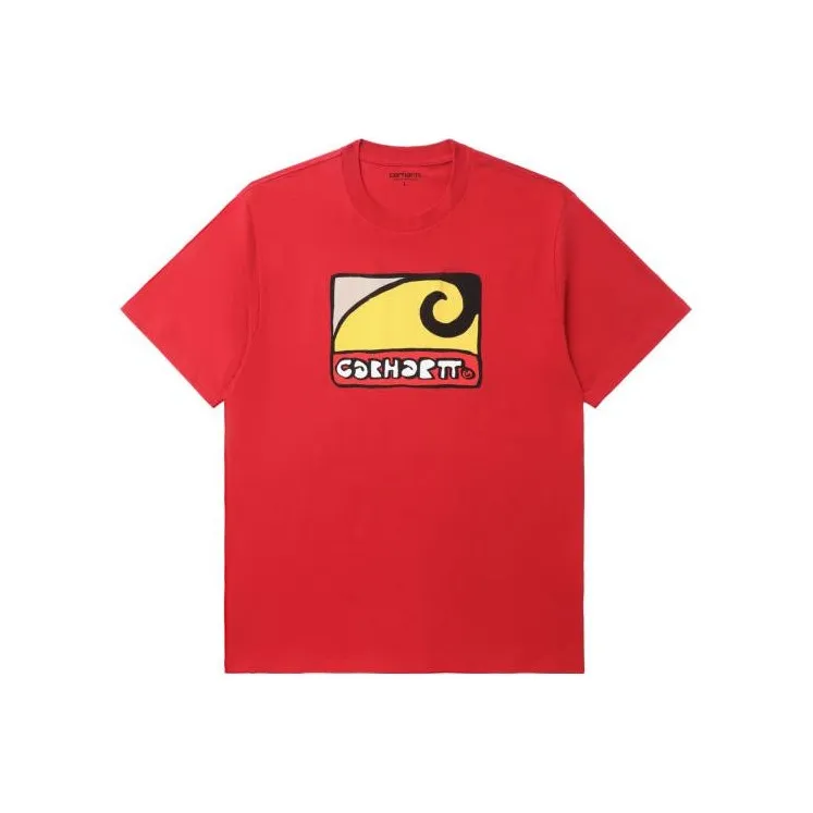 Carhartt WIP T Shirts Men Red-0