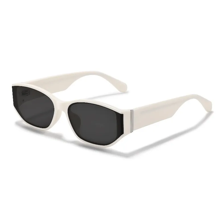 Sagawa Plate Frame Irregular Shape Sunglasses Unisex-6