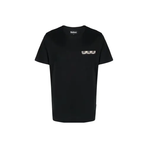 BARBOUR Chest pocket Crew neck T shirt