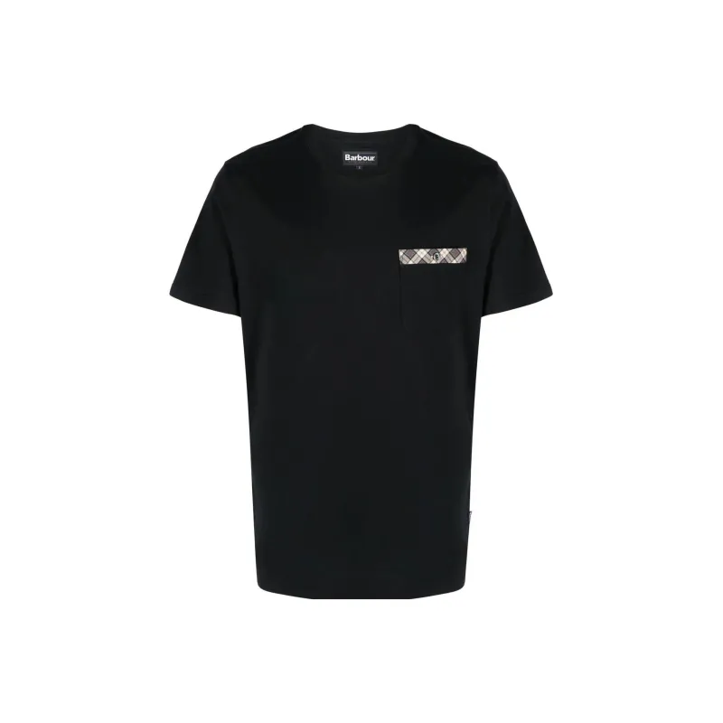 BARBOUR Chest pocket Crew neck T shirt-0