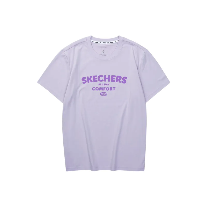 Skechers SS24 T Shirt Unisex Orchid Purple-0