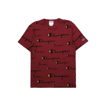 Champion T Shirt US Version Unisex Cherry Red