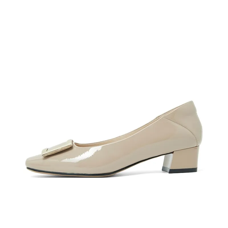 COMELY Melody Collection Chunky Heel High Heels Women's-15