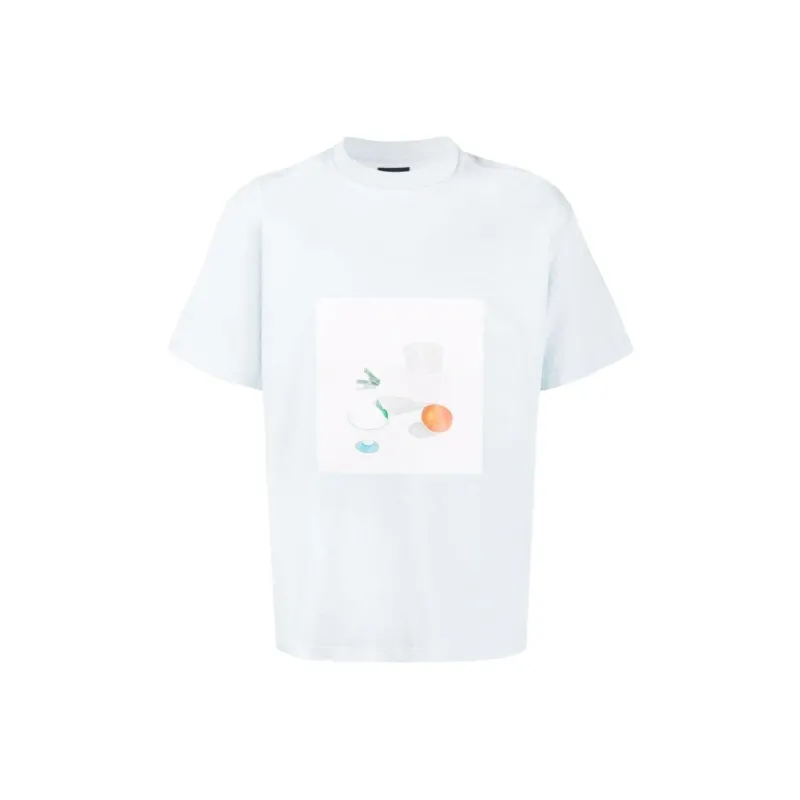 Jacquemus T-Shirts Men Blue-0